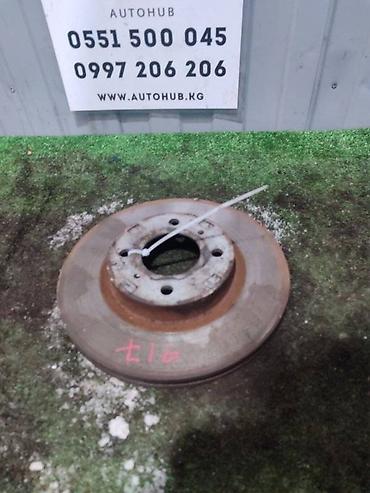 4 bolt disk: Тормозной диск Mitsubishi Colt Z28A 1.5 2004 Тормозной диск — 3