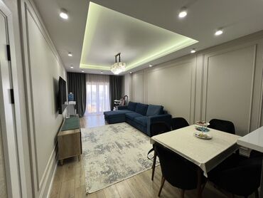 квартира азя мол: 2 комнаты, 60 м², Элитка, 3 этаж, Евроремонт