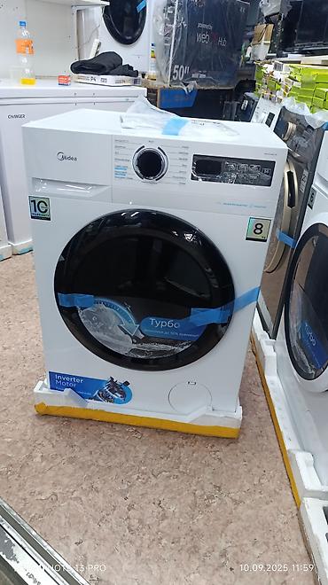 Стиральные машины автомат: Стиральная машина автомат, Новый, Midea, До 8 кг, Фронтальная, Оптом — 5