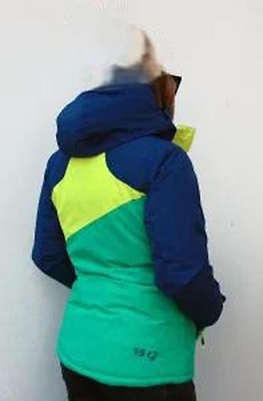 Ski jakne: Zimska/ski jakna – žensko - Trobojni dizajn: tamnoplava, limeta i — 20
