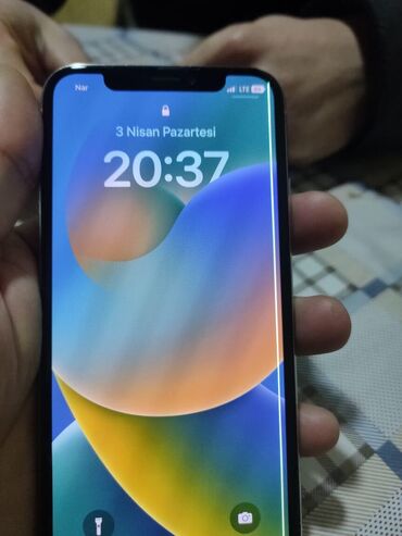 Elektronika: IPhone X | 64 GB Ağ | Qırıq