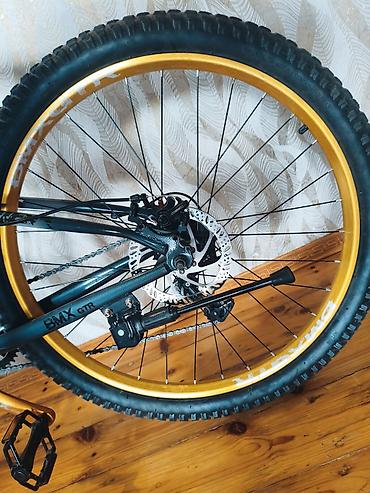 BMX velosipedlər: Dağ/trek velosipedi – BMX GTR - Güclü alüminium tipli çərçivə, idman — 4