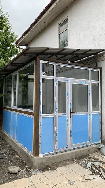 Алюминиевые окна на заказ: Алюминиевое окно на заказ, Тип окна: Витражные, Бесплатная установка, Без рассрочки — 3