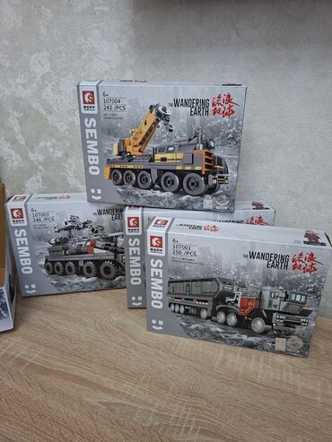 домик для игрушек: ✨🚛 Новый набор техники для юных инженеров 4 в 1 ! От SEMBO из к/ф "The