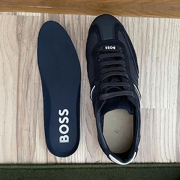 nike dunk: Мужские кроссовки, 40, Hugo Boss, Б/у, цвет - Синий — 6