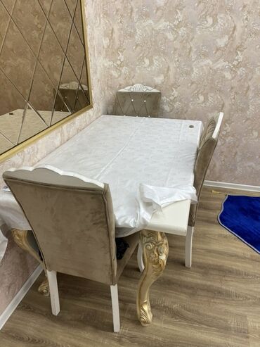 Стулья: Для гостиной, Новый, Раскладной, Прямоугольный стол