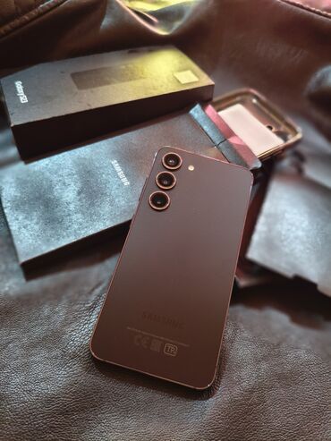 simsiz: Samsung Galaxy S23, 128 GB, rəng - Qara, Simsiz şarj, İki sim kartlı, Sənədlərlə