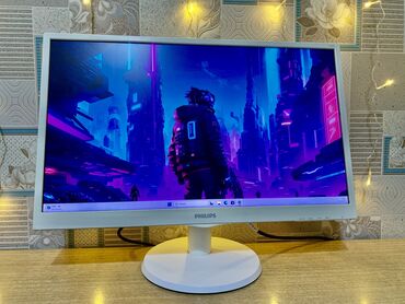 замена экрана: Монитор, Philips, Б/у, LED, 24" - 25"