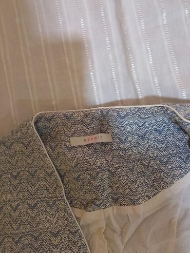 ženske kape: Zenski sako,sa dzepicima,Esprit,plavo beli,ima pamučnu — 3