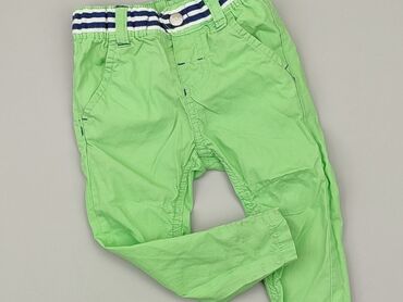 krótkie spodenki z wysokim stanem jeansowe: Denim pants, Ergee, 6-9 months, condition - Very good