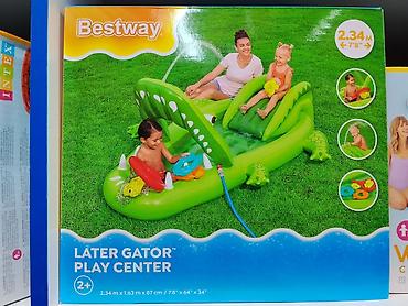 Игровой центр Bestway Later Gator - Надувной водный игровой центр в