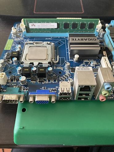 500gb hard disk: Ana Platası Gigabyte GA-G41MT-S2, İşlənmiş — 2