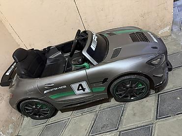 park masini: Uşaqlar üçün elektrikli minik maşını – AMG üslubunda sport kupe İŞLƏK — 2