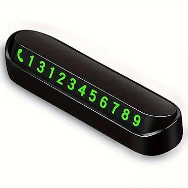 ucuz ventilyator: Avtomobil üçün müvəqqəti telefon nömrəsi göstəricisi qiymət — 1