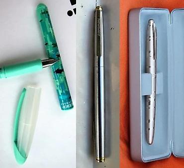 Ostali aksesoari: SCHNEIDER White Feather i Patromatic nalivpero NEMAČKA 1980. Cena za — 1