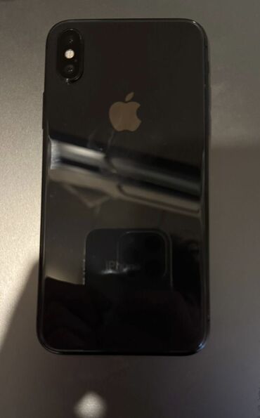 x plata: IPhone X, 64 GB, Qara
