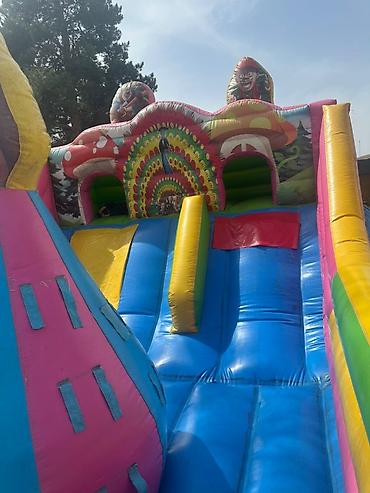 Батуты: Батут Надувной, Б/у — 7