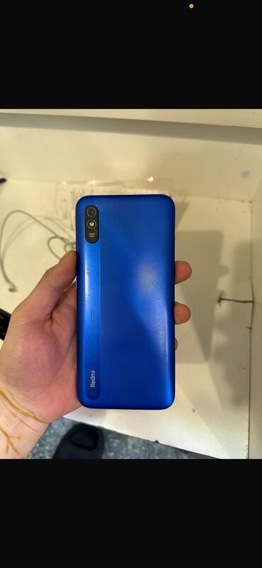 бу телефоны в бишкеке редми: Xiaomi, Redmi 9A, Б/у, 32 ГБ, цвет - Голубой, 2 SIM