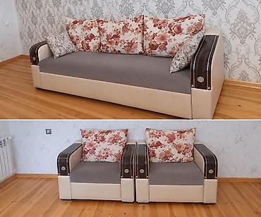 Divan kreslo dəsti satılır 150₼. açılır. Ünvan