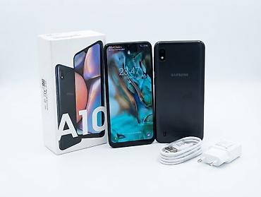 Samsung Galaxy A10, rəng - Qara, İki sim kartlı