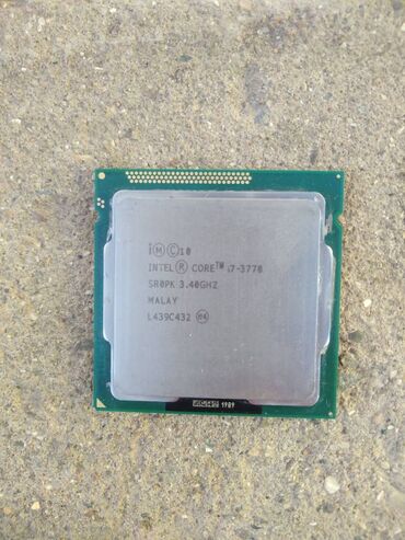 Prosessorlar: Prosessor Intel Core i7 3770K, 3-4 GHz, 4 nüvə, İşlənmiş