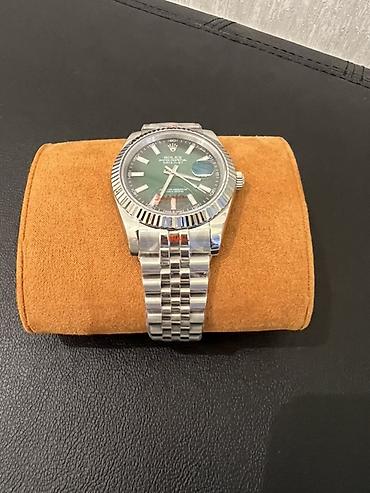 blue good lux: Rolex saatlar – polad korpus və polad qolbaq, relyefli bəzəkli — 7