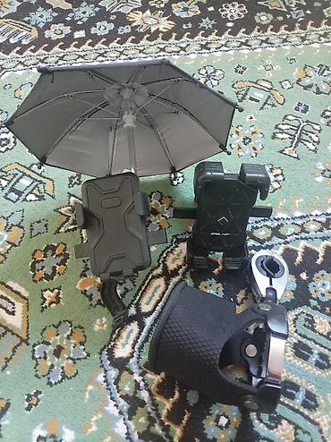 velosiped qoşqu: Velosiped üçün aksesuarlar dəsti - Telefon tutacağı (2 ədəd) — 1