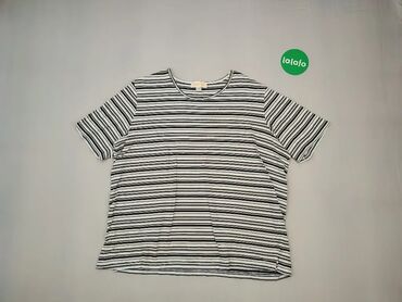 Koszulki: Koszulka 6XL (EU 52), wzór - Linia, kolor - Biały