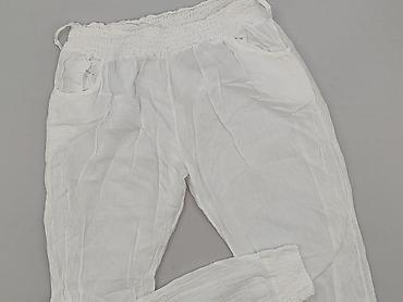Material trousers for women, size S