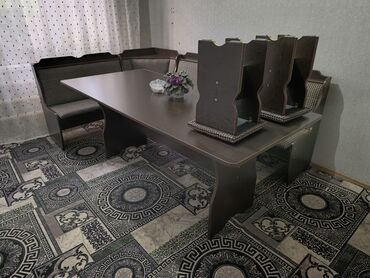 диван бу бишкек: Кухонный стол, Б/у, Угловой, Нераскладной, Дерево