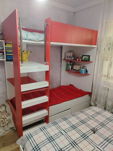 детские двухъярусные кровати бишкек: Oğlan üçün, İşlənmiş, Çarpayı, Matrassız, Siyirməli