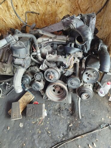 Двигатели, моторы и ГБЦ: Бензиновый мотор Mercedes-Benz 2003 г., 2 л, Б/у, Оригинал, Германия — 6