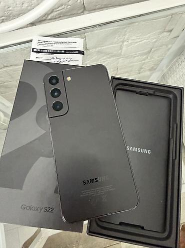 Samsung: Samsung Galaxy S22, Б/у, 256 ГБ, цвет - Черный, 1 SIM — 6