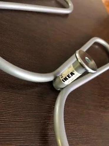 Stilski čiviluci: IKEA LOGGA zidna vešalica - Model: LOGGA - Materijal: metal — 8