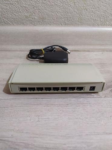 raspberry pi: 8-port коммутатор Micronet SP608K 100Мбит/с. Хорошее состояние — 1