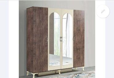 Sifarişlə dolablar: Düz dolab, Yataq otağı üçün, Paltar üçün, Açılan, Korpuslu, 4 qapılı — 2