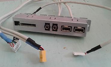 hp 4520s adapter: "HP Pro" original masaüstü kompüter üçün (SD, MS, XD, USB, mikrofon və — 2