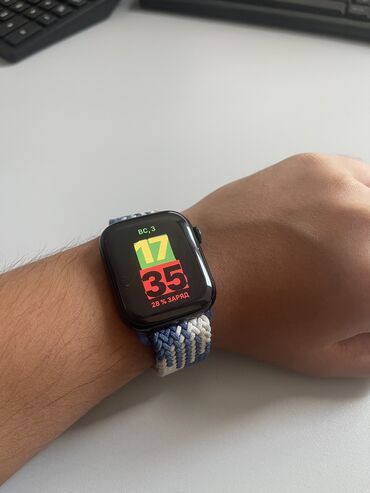 apple watch в рассрочку: Продаю Apple Watch series 8. Акб: 87% Память: 32гб В черном цвете