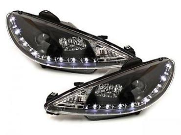 CRNI LED DEVIL EYES FAROVI PEUGEOT PEZO 206 | Crni tuning sportski