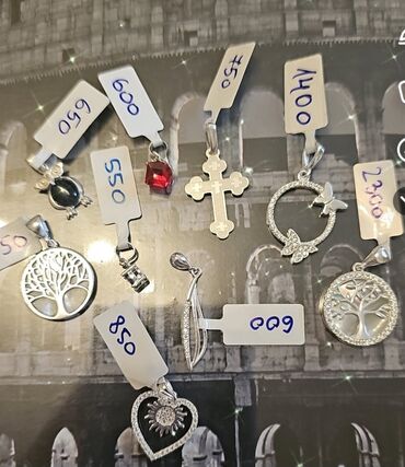 Setovi nakita: Srebrni nakit – izbor modela - Minđuše kuglice: klasične srebrne — 21