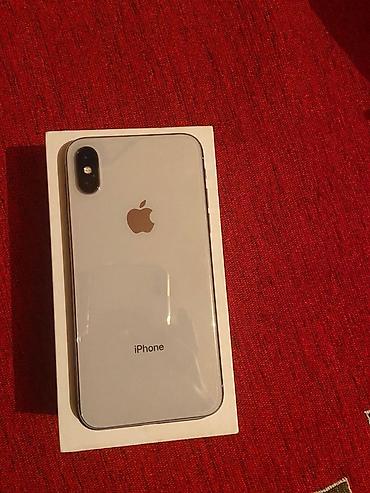 appl x: IPhone X, Gümüşü, Face ID — 1