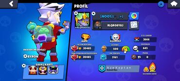 телефон fly 5 0: Brawl Stars oyunu üçün hesab təklif olunur. Hesabda müxtəlif