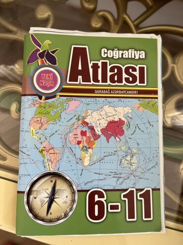 познание мира 3 класс мсо 1: 6-11-ci sinif şagirdləri üçün hazırlanmış coğrafiya atlası. Dünya