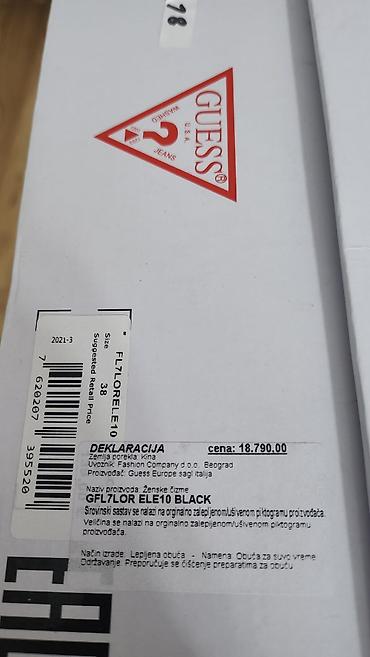 nike soft: GUESS ženske kožne čizme – Chelsea/ankle model, br 38 - Brend: GUESS — 6
