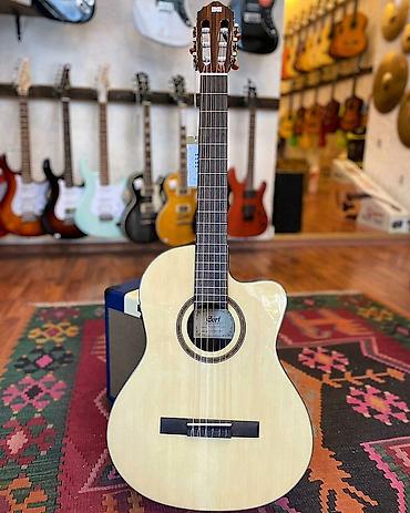Gitaralar: Cort Klassik Gitara AC160CFTL NAT modeli 🎸 Cort gitaralarını ölkədə — 1