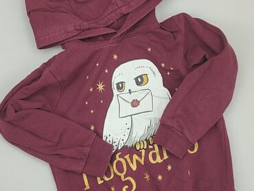 różowa bluzka: Sweatshirt, Harry Potter, 4-5 years, 104-110 cm, condition - Good