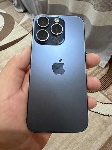 iphone d: IPhone 15 pro Память 128gb Цвет темносинй Батарея 92% АМЕРИКАНЕЦ две — 1