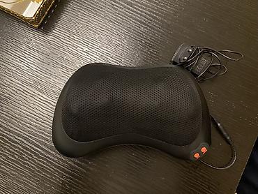 Бытовая техника: Boyun və bel üçün elektrikli shiatsu masaj yastığı - Ergonomik, balış — 1