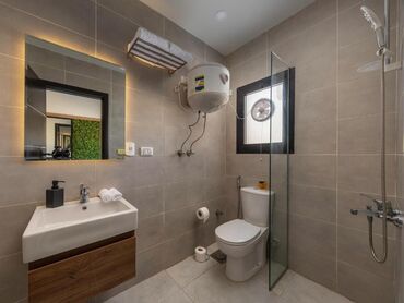 Посуточная аренда квартир: 1 комната, Душевая кабина, Постельное белье, Кондиционер — 30