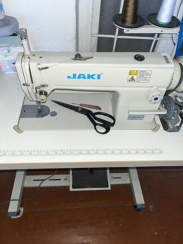 сигнализация на авто: JAKI sənaye tikiş maşını – düz tikiş (lockstitch) tipli, stol və ayaq — 2